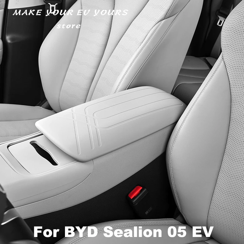 

For BYD Sealion 05 EV 2025 2026 Car Center Console Armrest Box Silicone Protection Cover Auto Accessories