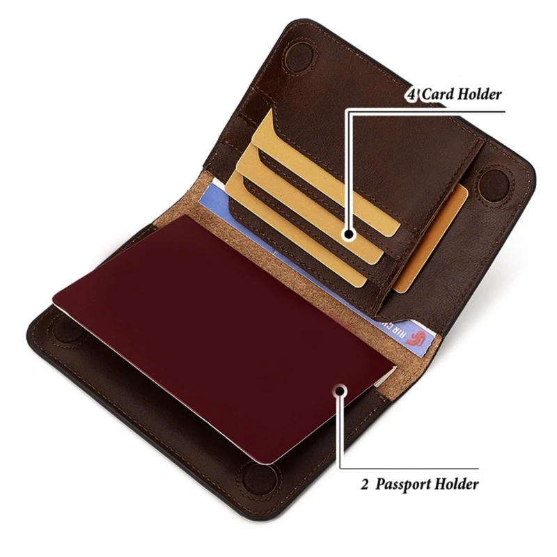 Compact Case Functional Wallet Credit Card Storage for Frequent Travelers