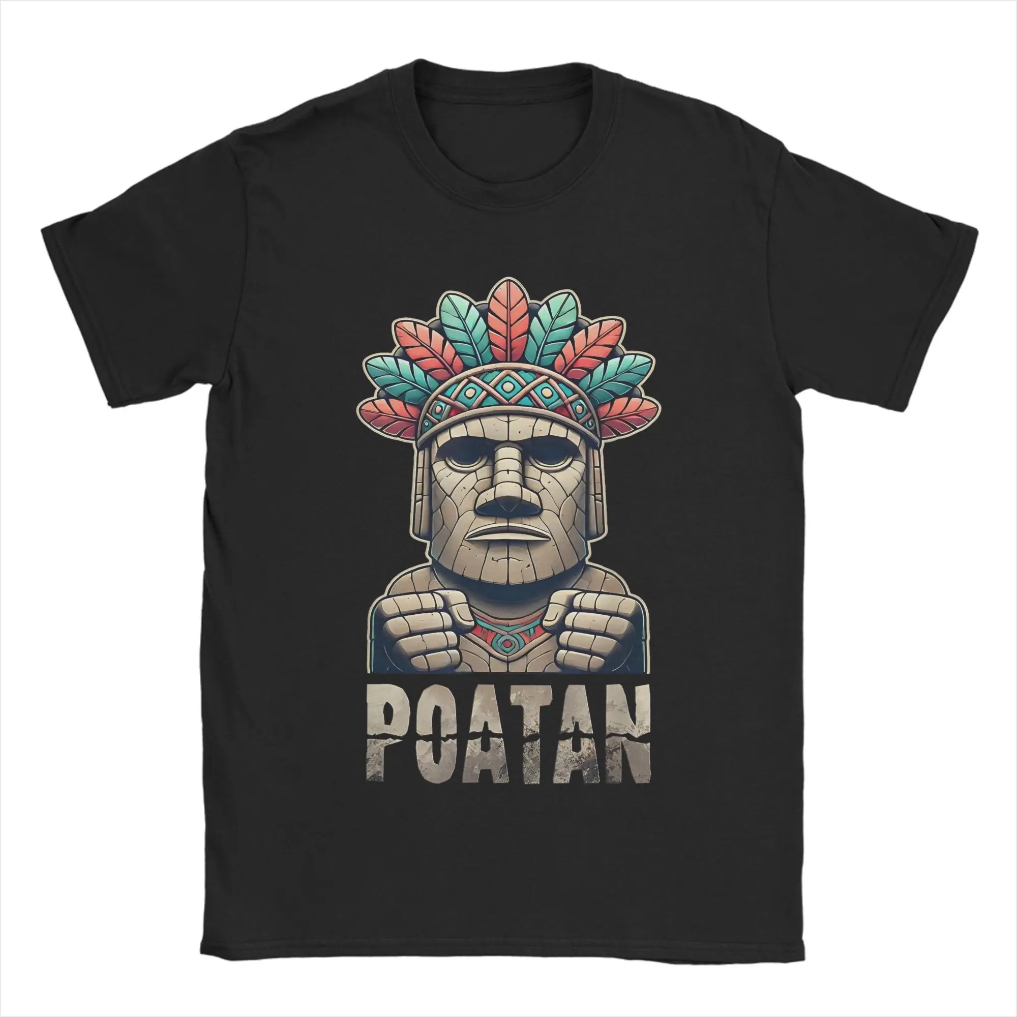 Alex Pereira Poatan Chama Boxing Men T Shirt Fighter Muay Thai Tees Short Sleeve Round Collar T-Shirts 100% Cotton Adult Clothes