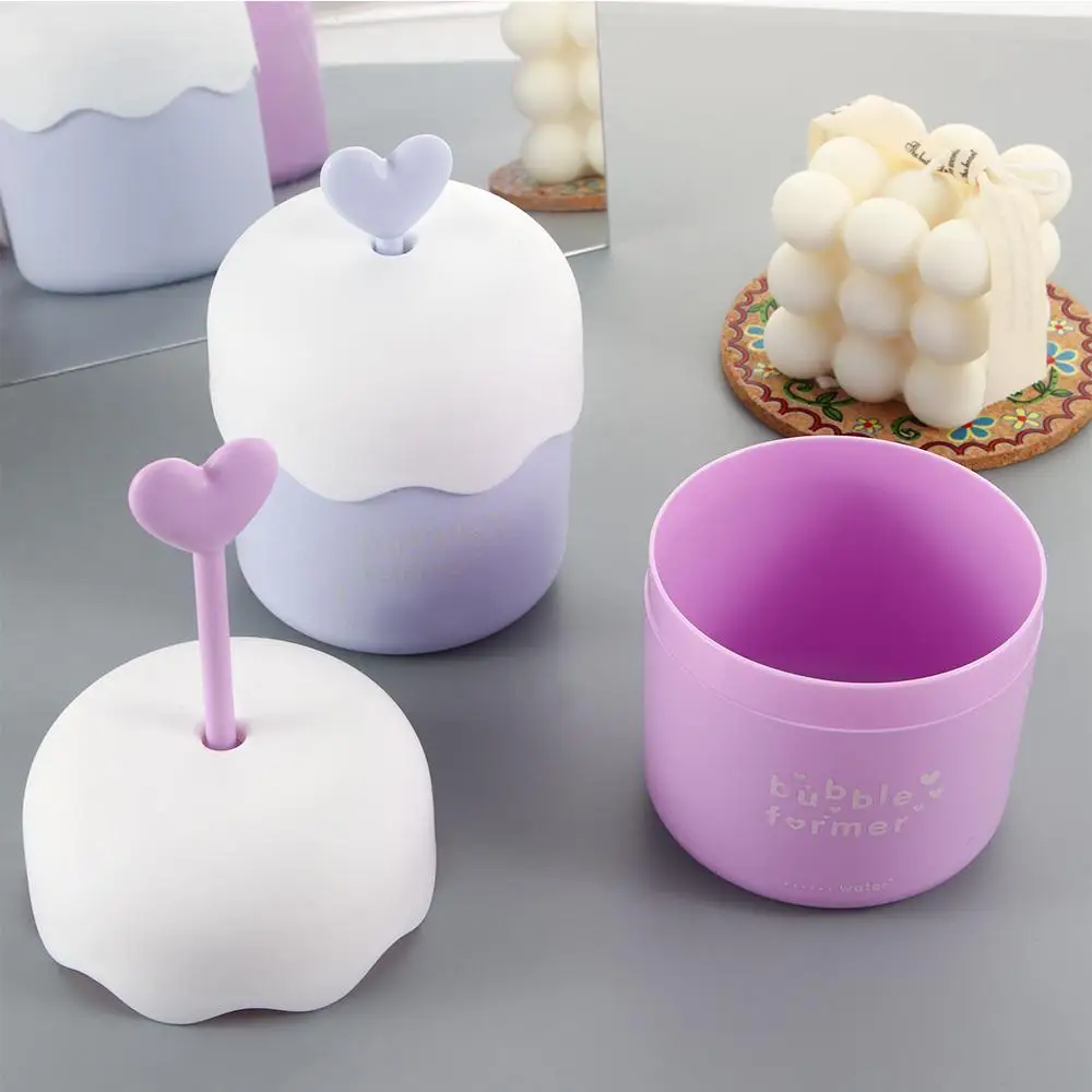 Draagbare diepe reiniging Huidverzorgingshulpmiddel Snel schuimend voor gezichtsreiniger Bubbler Foam Maker Cup Bubble Foamer