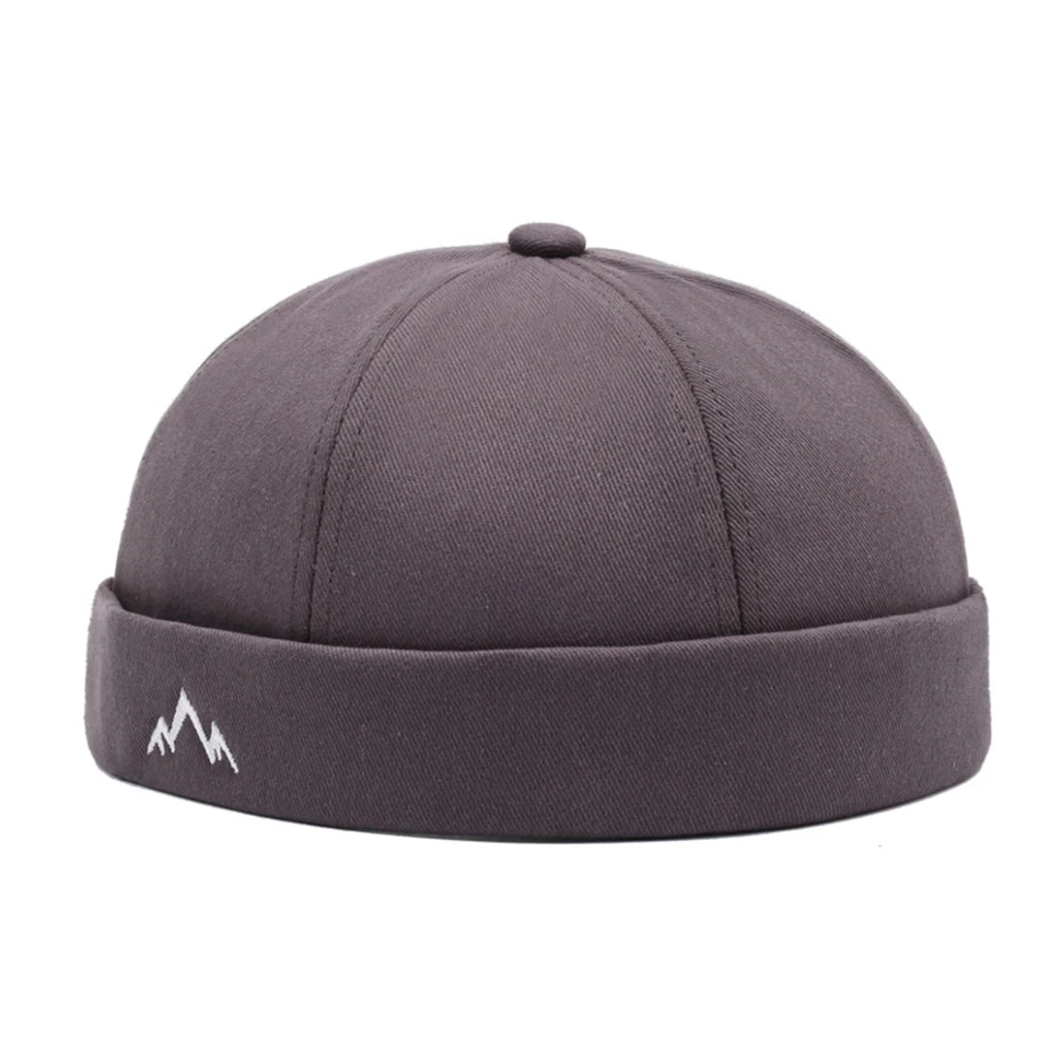 Unisex Brimless Hat Breathable Mountain Beanie Hat Men Adjustable Docker Cap Casual Skullies Cap Women Streetwear Hip Hop Hats, image 12