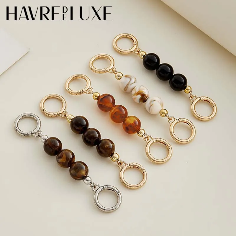 Amber Pearl 가방 체인, Laurel31 패션 내구성 선물 가방 연장 체인, 가방 장식 DIY 체인 가방 액세서리