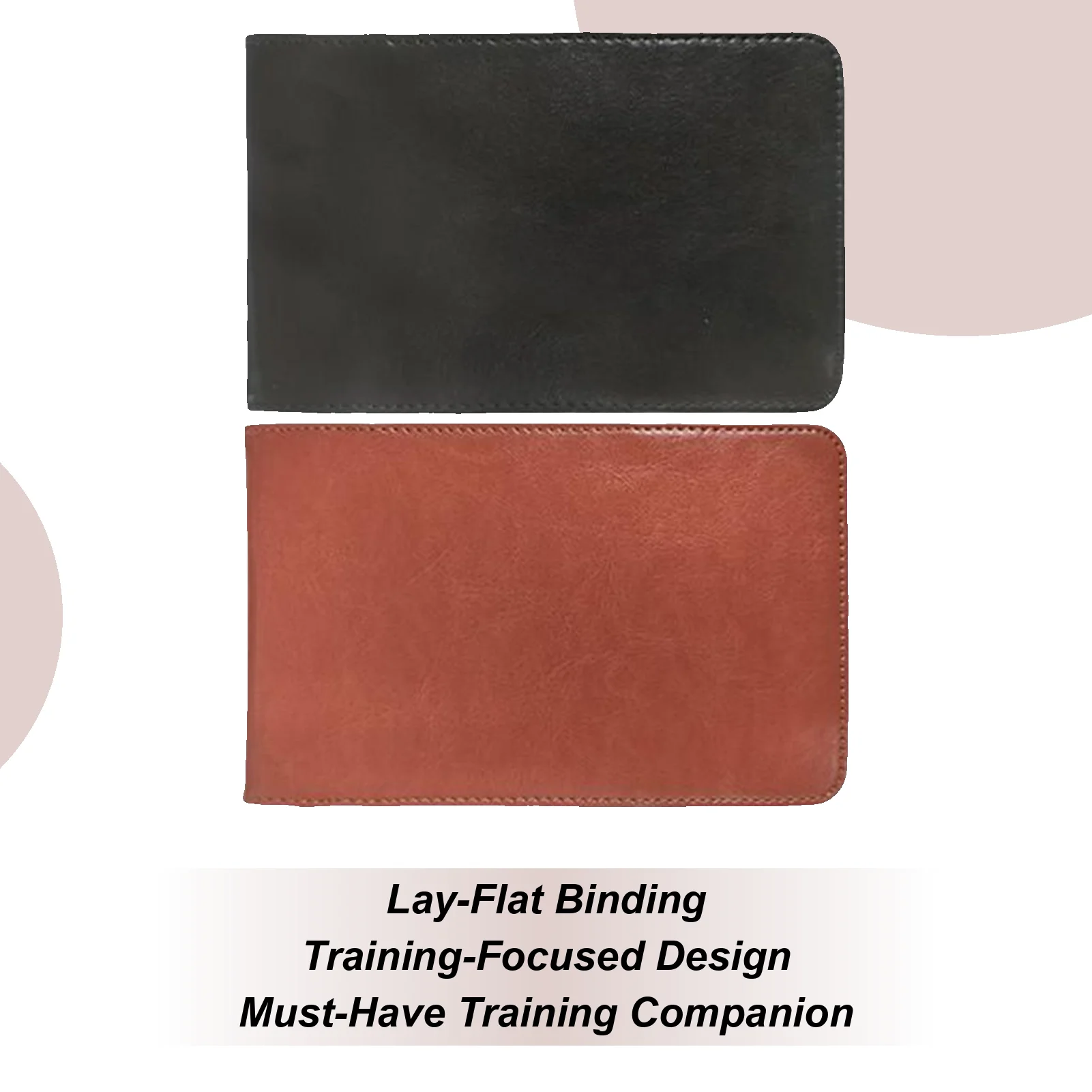 

Golf Card Holder PU Leather Course Supplies Golf Yardage Book For Practice Training Indoor Home Backyard Sports Club Recreation