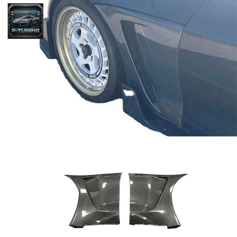 

Real Carbon Fiber Car Front Fender and Upgraded Side Fenders Vent Spoiler Bodykit 2019+ Toyota for Supra A90 A91 MK5