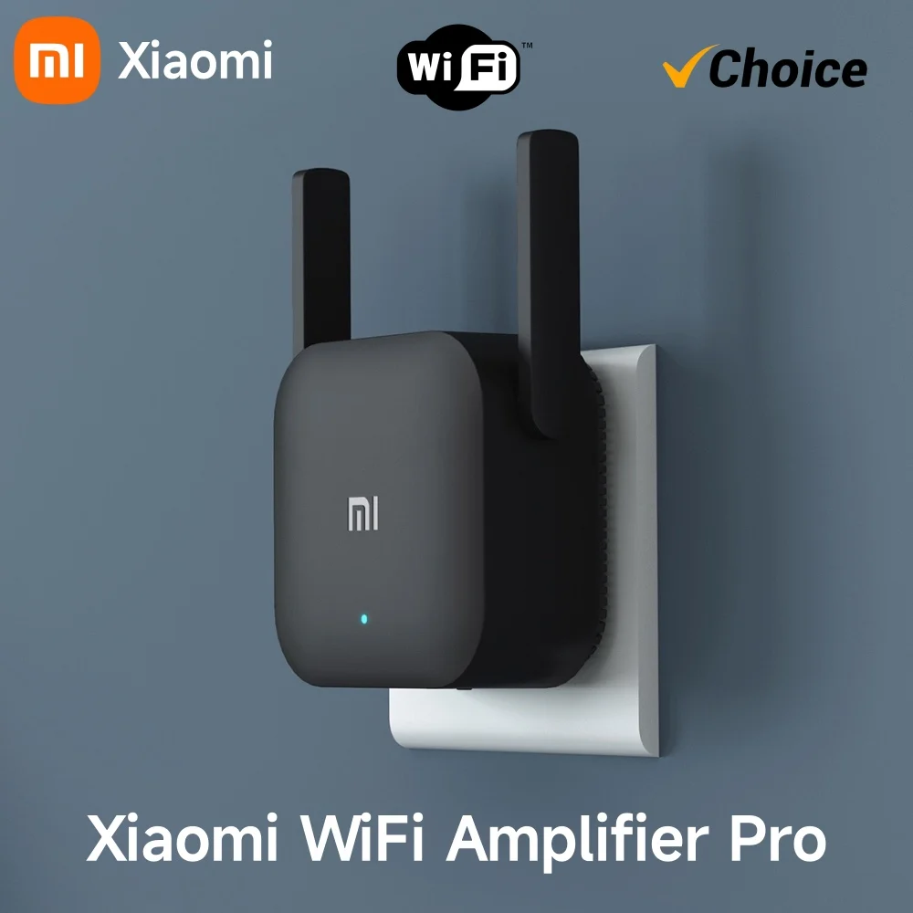 

Усилитель Xiaomi WiFi Pro 300MPbs Extender Booster 2,4G, беспроводной повторитель, двойная антенна, усилитель сетевого сигнала, покрытие маршрутизатора