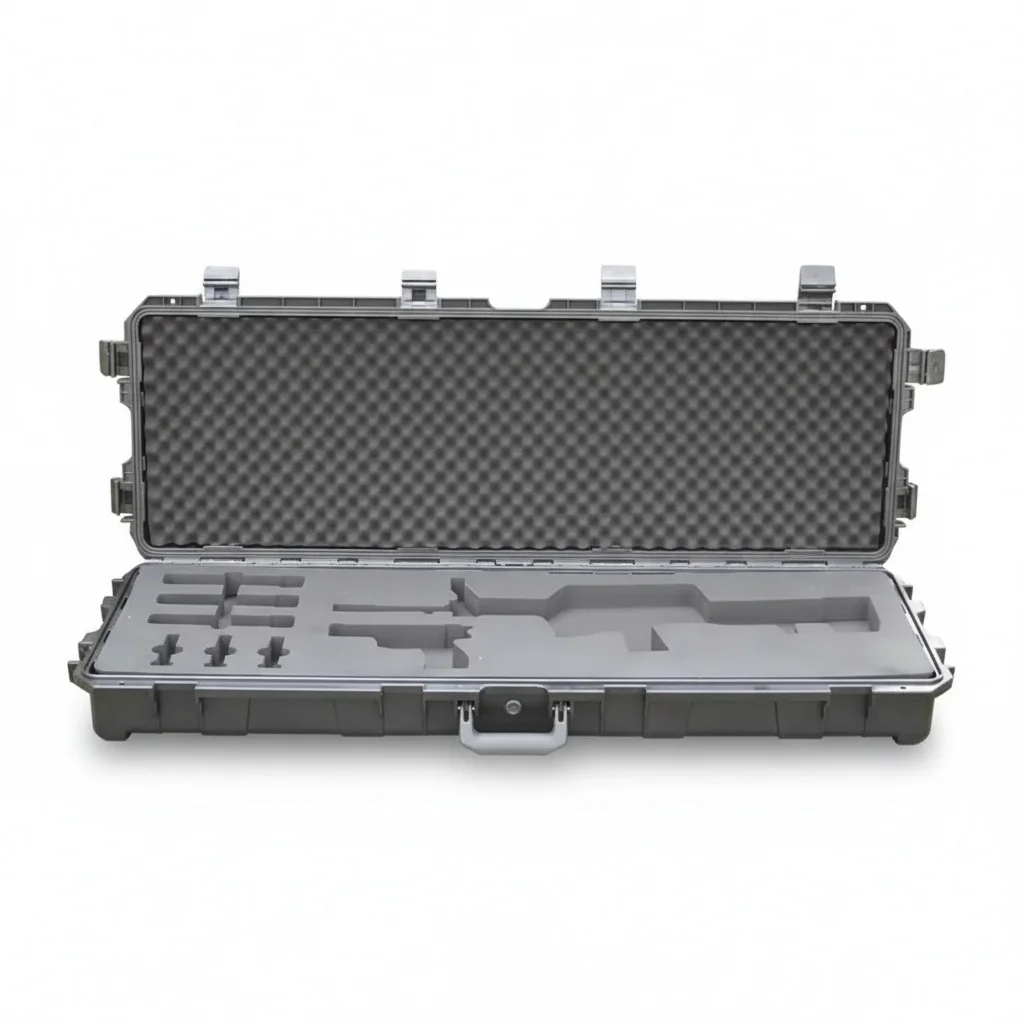 Large Capacity Tool Case, 942x400x144mm Long Equipment Case, High-Strength Polymer Shockproof Hard Safety Case, for Home Travel