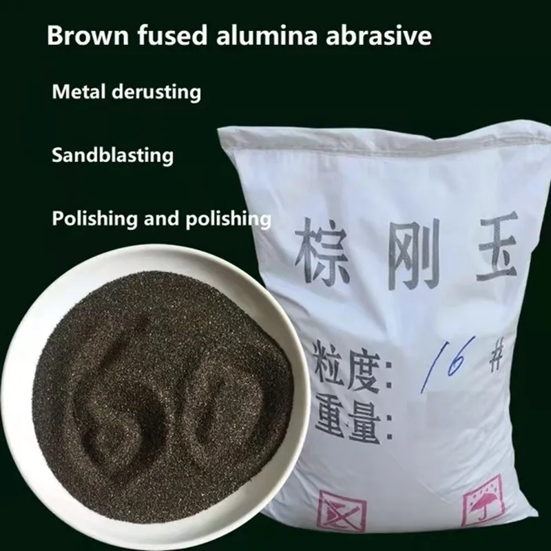 High Quality 500g Brown Corundum Abrasive Sand Blasting Rust Removal Metal Polishing Grinding Powder Free Shipping