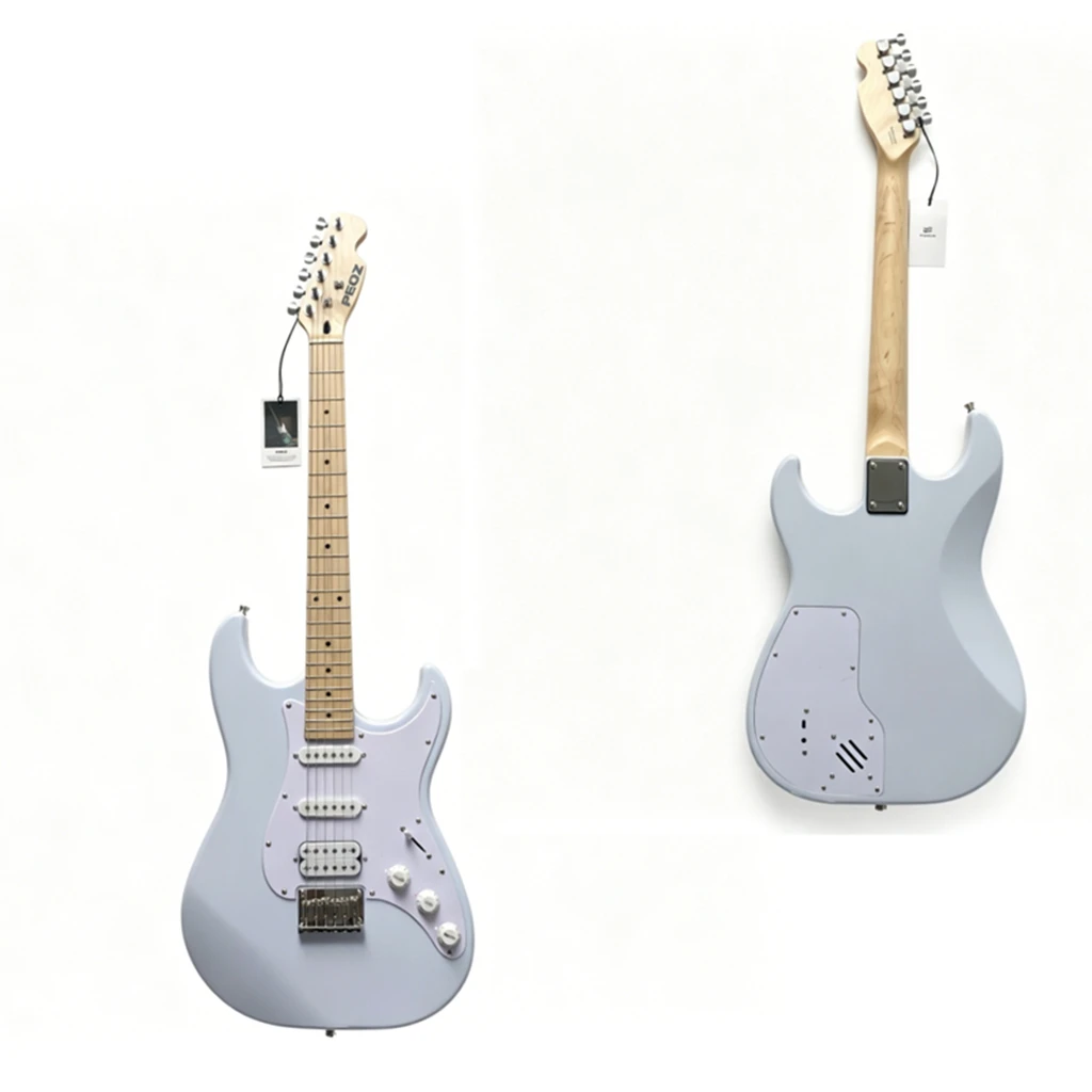 Smart Electric Guitar with Built-in Bluetooth Speaker & Multi-Effects | PEOZ ST  | Korea Tech App Control | USB Audio Inter