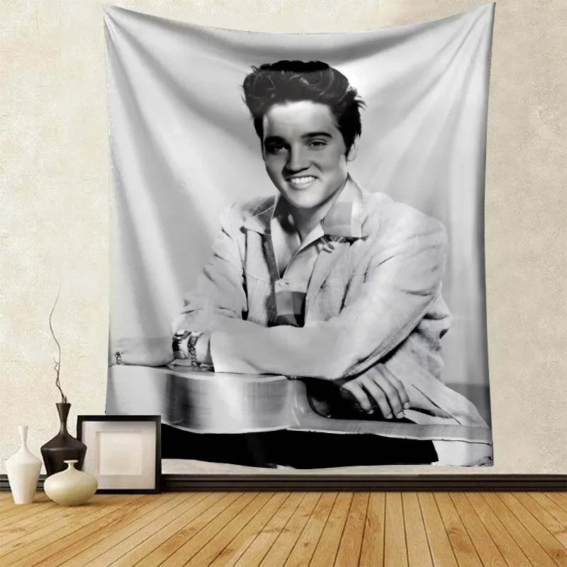 

Elvis Presley pattern printing blanket living room bedroom modern home decoration children's room soft comfortable blankets gift