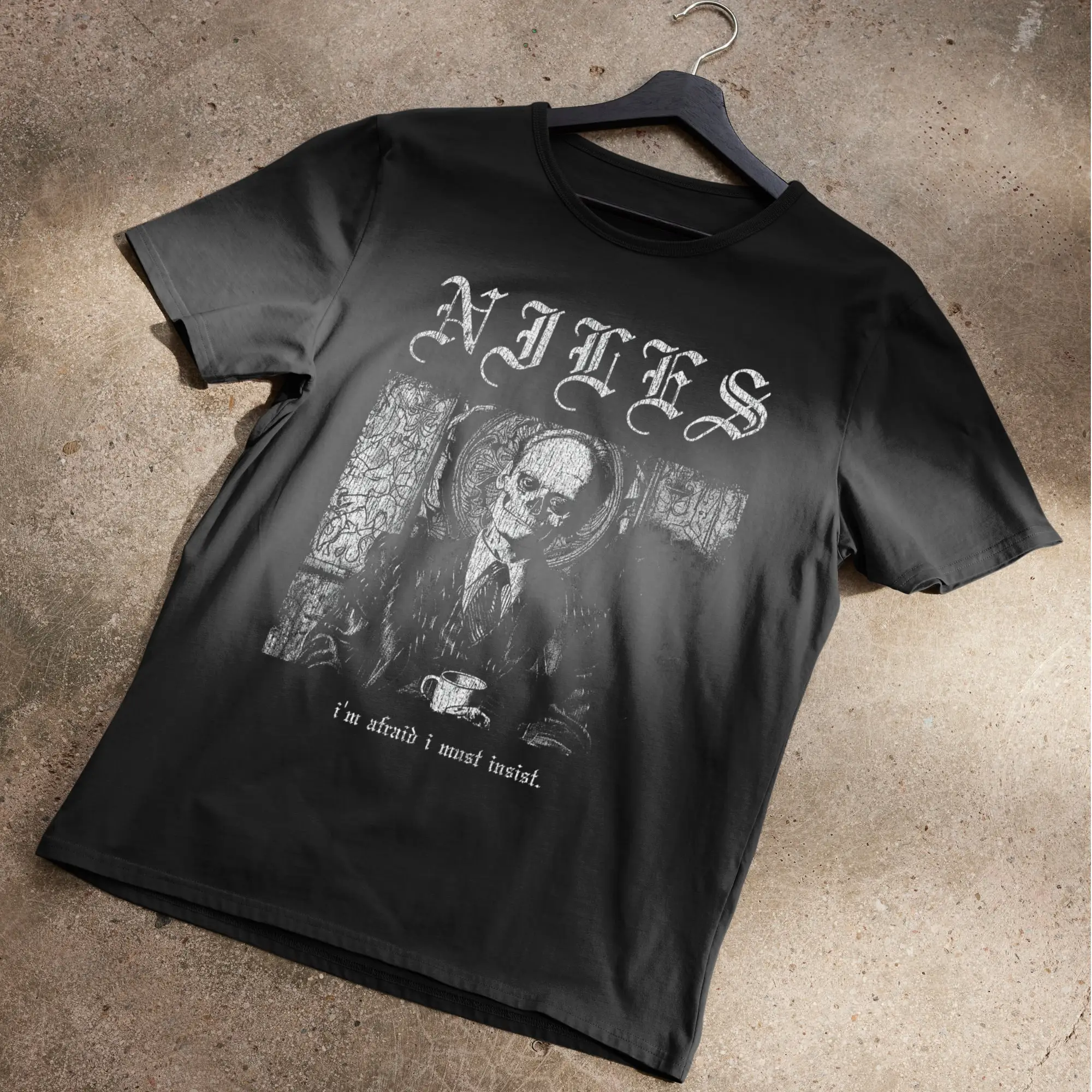 Niles Crane Death Metal Hardcore T Shirt