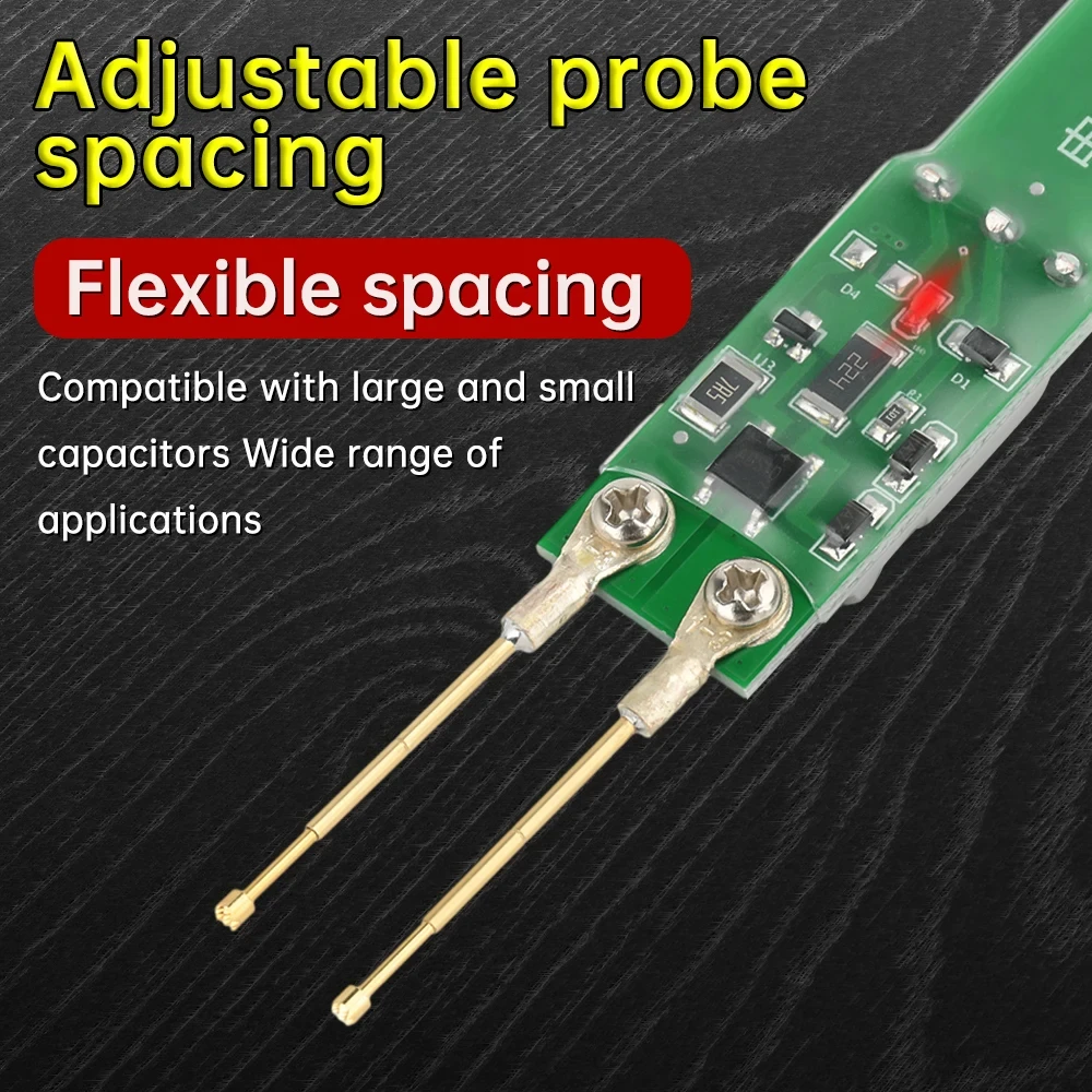 1000μF 5000μF Capacitor Discharge Pen Power Supply Repair and Testing Tool Electrical Shock Protection Switch Testing
