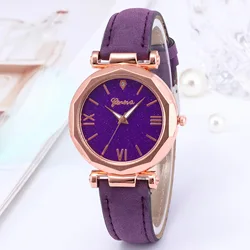 Reloj estrellado magnético de lujo para mujer, relojes de pulsera de cuarzo para mujer, relojes femeninos a la moda