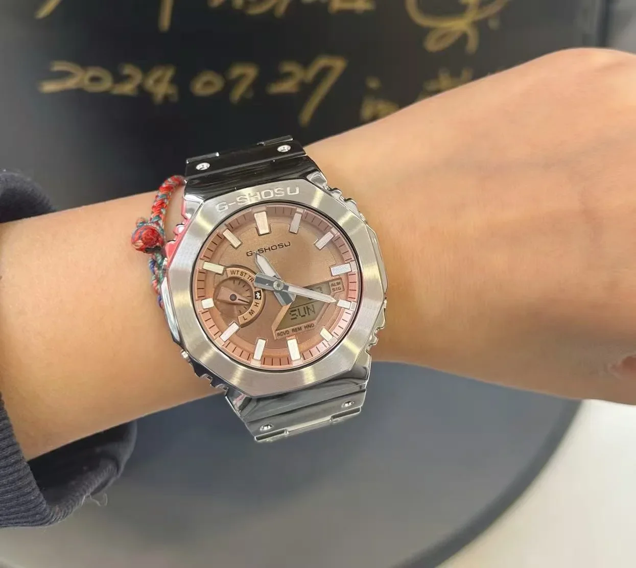 

Магазин 8887 Магазин 8887Электронные цифровые спортивные часы унисекс Все функции могут управлять водонепроницаемым светодиодным двойным дисплеем мирового времени