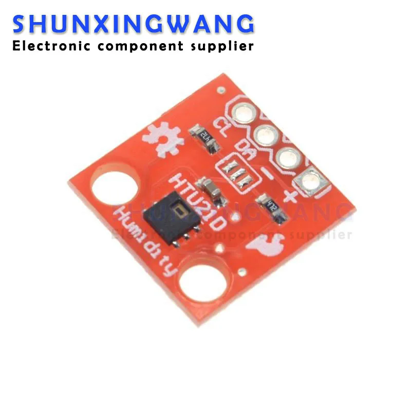 Temperature Humidity Sensor GY-213V-HTU21D HTU21D I2C Replace SHT21 SI7021 HDC1080 Module