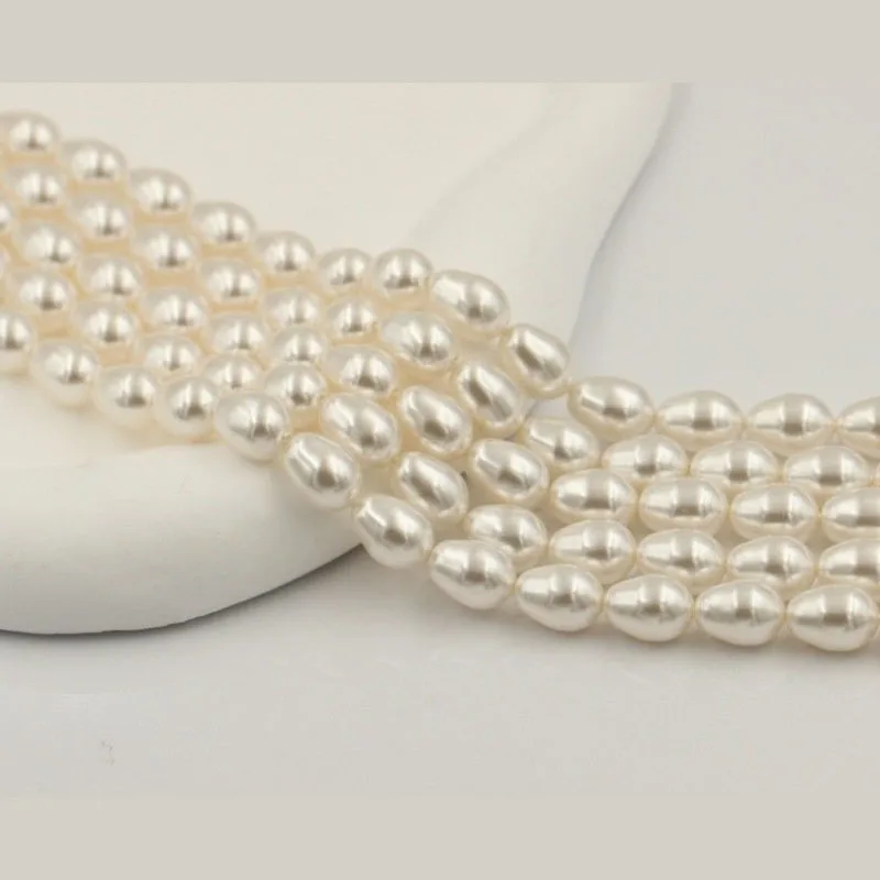 5821 Crystal Pear-shaped Pearl Genuine from Austria Bead Full Hole Beading for Bracelet Necklace Jewelry  DIY Make Fitting view 6