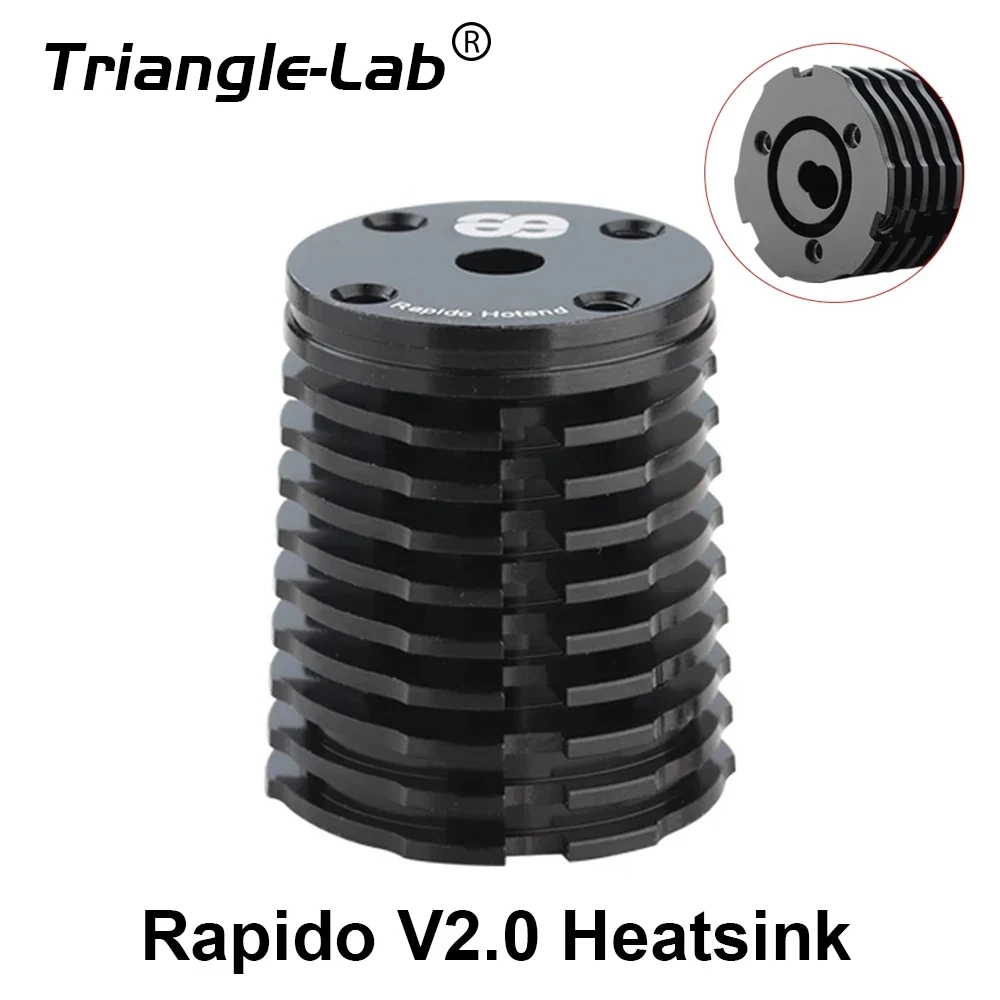 

Trianglelab RAPIDO V2.0 Heatsink High quality and original For Rapido V2.0 HOTEND