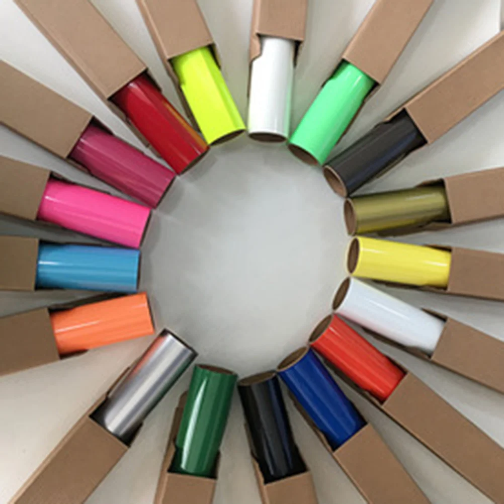 

Black PU Heat Transfer Vinyl Glossy Stretch Thin Durable for T-Shirts Sportswear Garments Htv Vinyl Heat Transfer Film