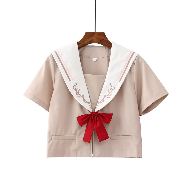 Abito da primo amore Uniforme JK da donna Bad Girl Abito intermedio Manica lunga Studente di base Abito da marinaio giapponese Set da due pezzi