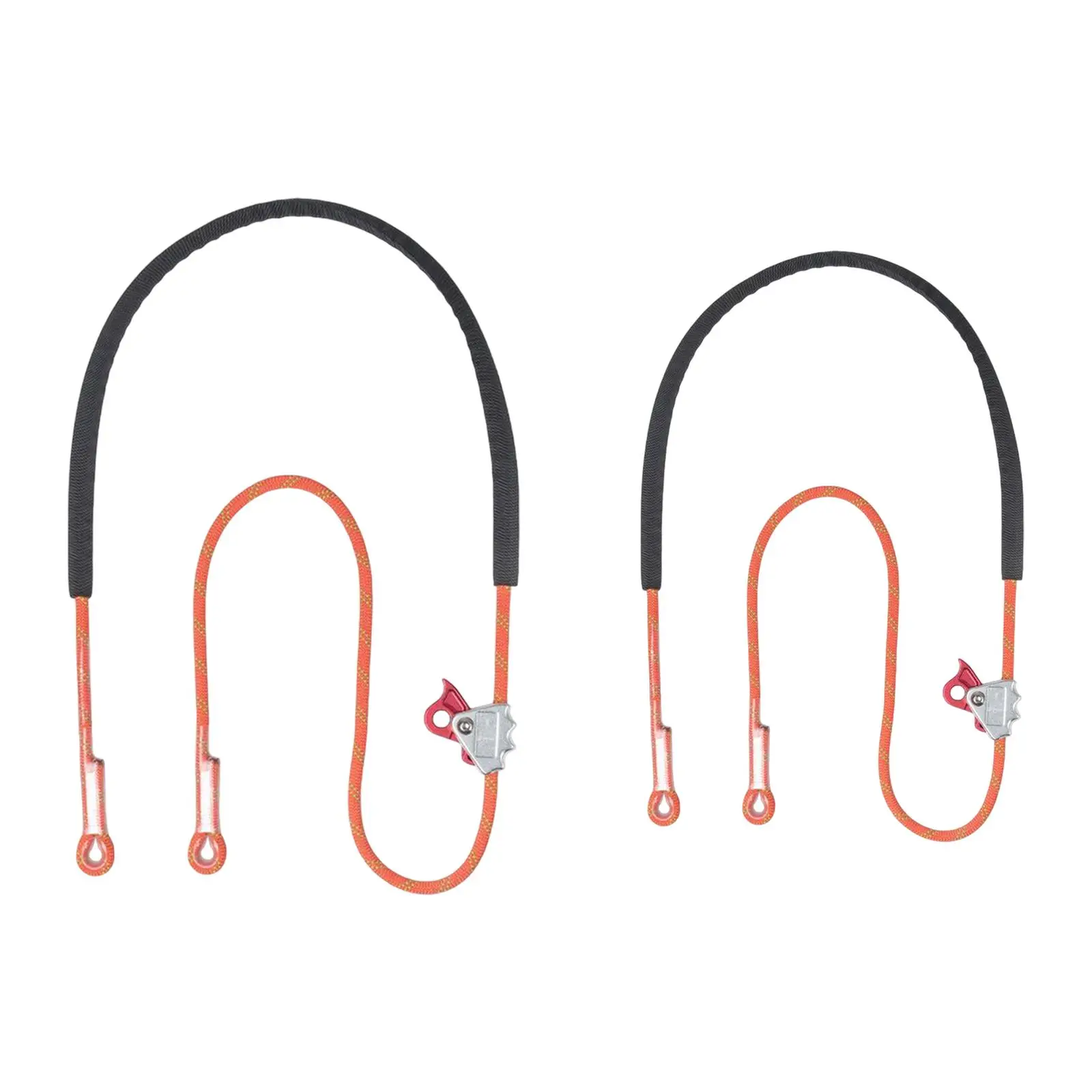 

Arborist Positioning Lanyard Tree Rock Climbing Lanyard Adjust Work Strength Belt Rope for Downhill Mountaineering Fence