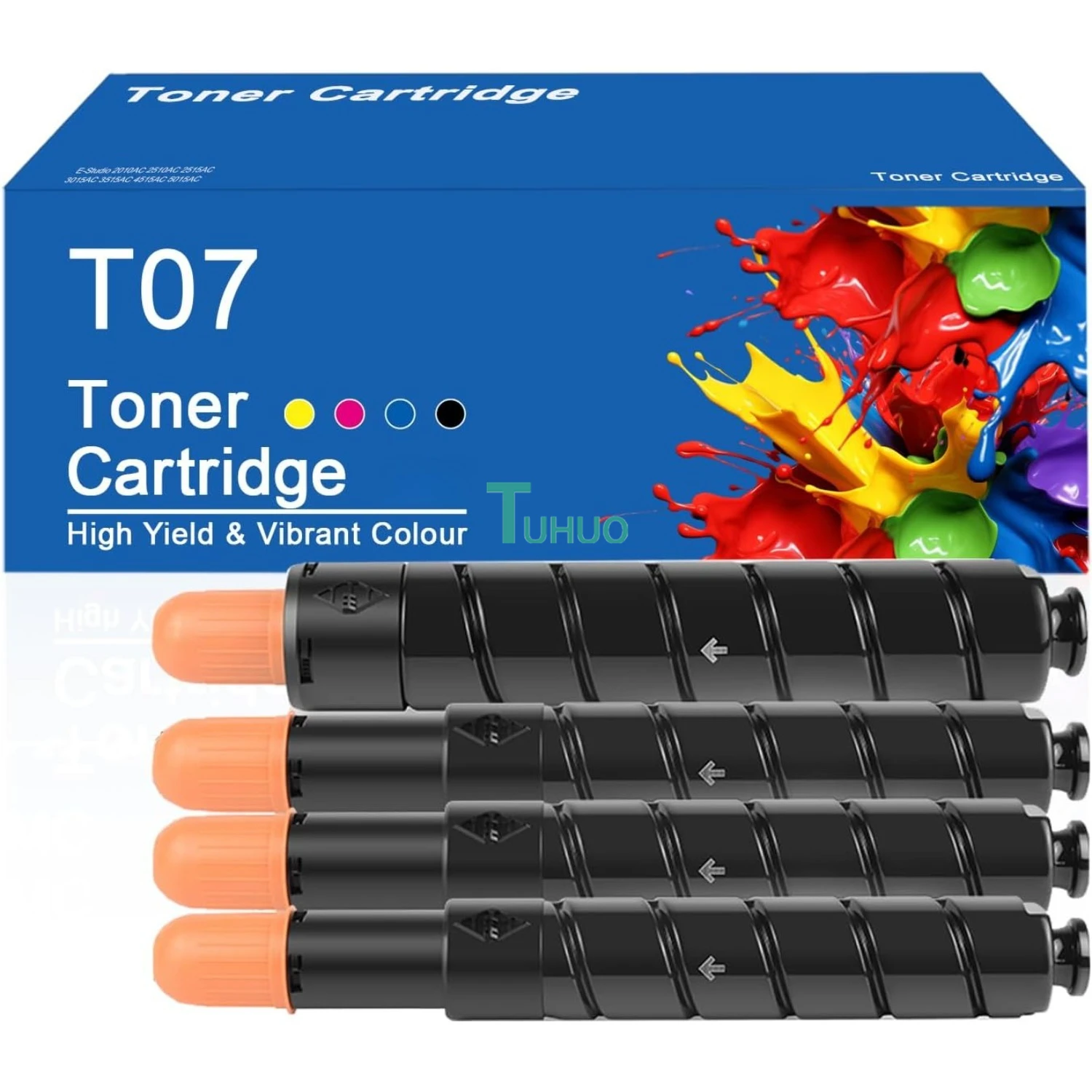 Картридж с тонером T07, совместимый с тонер-картриджами Canon T-07, работающий для принтера Canon Imagepress Lite C135 C165 C170