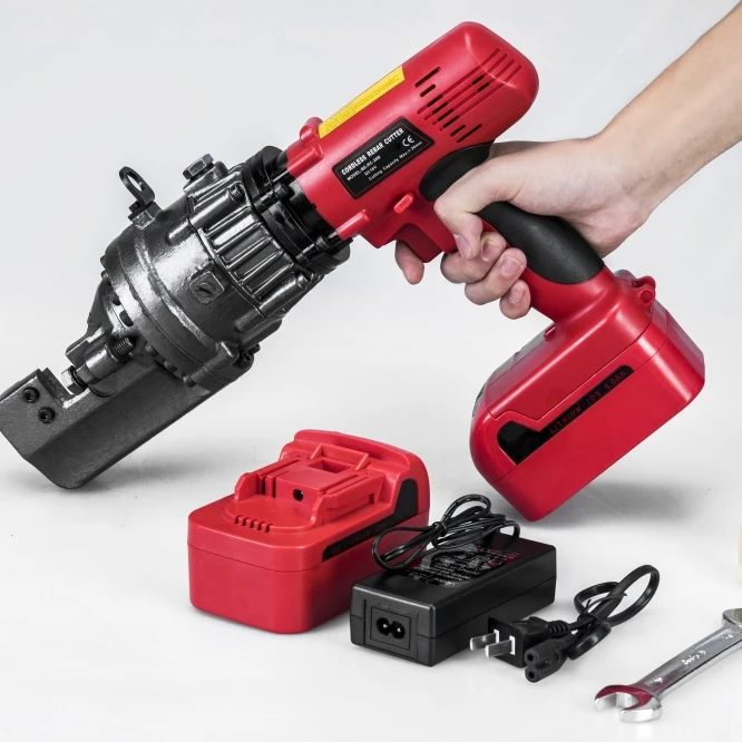 

ODETOOLS RC-16B 18V Cordless Rebar Cutter 16mm Iron Cutting Machine Li-Ion Battery Automatic New Condition Construction Industry