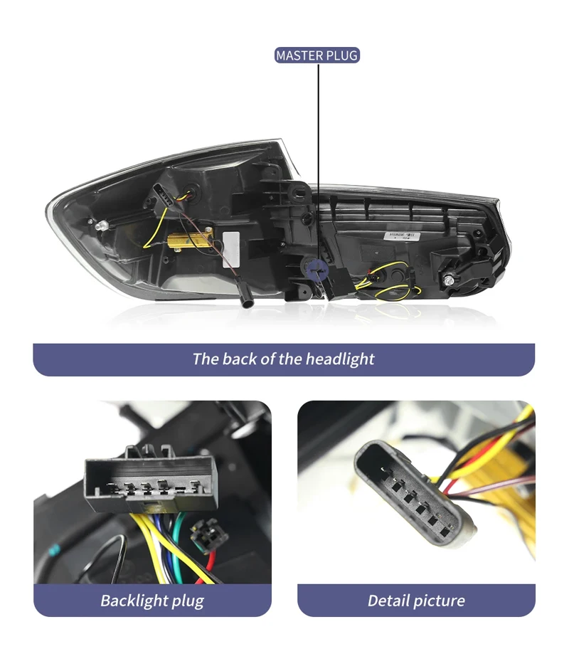 Car Lights For BMW 3 Series Travel Edition 2013-2018 F31 LED Tail Lamp Dynamic Turn Signal Light Car Taillights Assembly