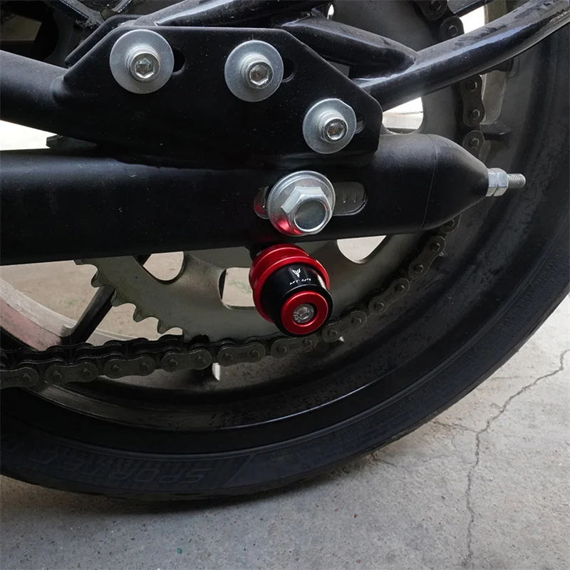 Mt07 para yamaha fz07 MT-07 mt fz 07 2014 2025 novos acessórios da motocicleta swingarm slider carretéis 6mm parafusos de suporte