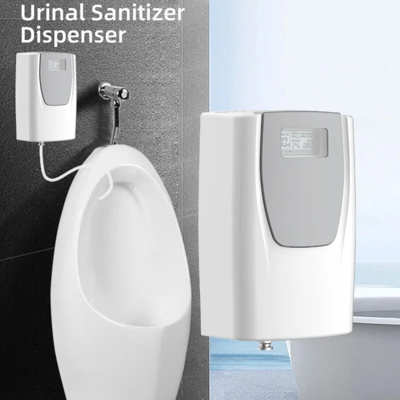 plastic automatic urinal digital toliet sanitizer dispenser