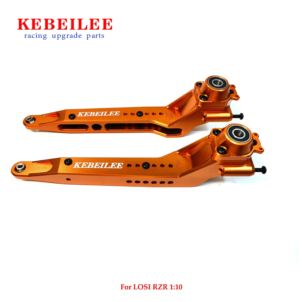 KEBEILEE CNC 7075#aluminum rear trailing arm&hub for LOSI RZR REY 1/10