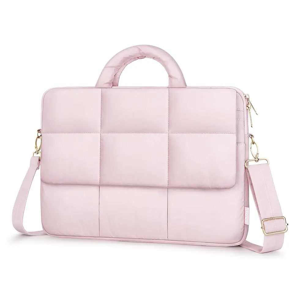 

Сумка-мессенджер для ноутбука, прямоугольная стеганая сумка-чехол с клапаном, на молнии и с карманом