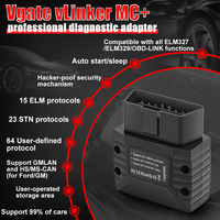 Vgate vLinker MC+ MC V2.2 Bluetooth Car OBD Scanner Auto Diagnostic Tools For IOS Android Scan Tool PK V1.5 ELM327