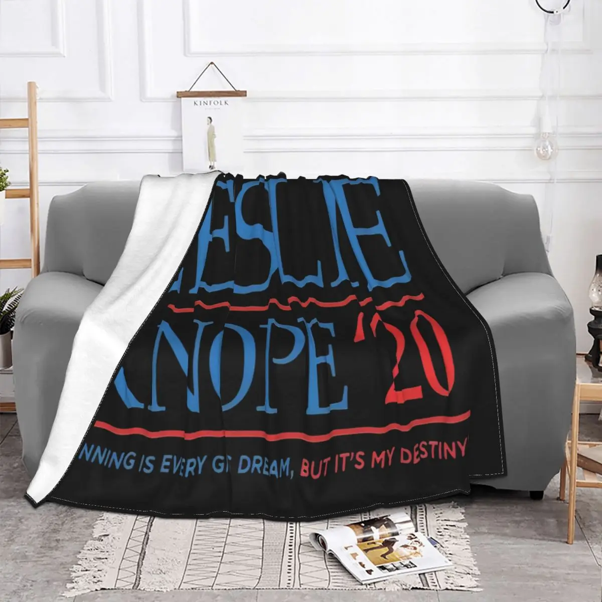 Leslie Knope 2020 Funny Parks And Recreation For Usa President Anime Novelty 2021 Hipster Female Dj Throw Blanket