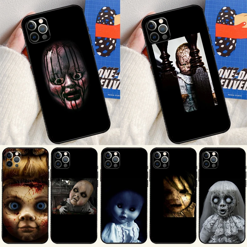 Creepy Dolls Case For iPhone 13 12 Mini SE 2020 SE 2022 6S 7 8 Plus X XR XS Max 11 12 13 Pro Max Capa