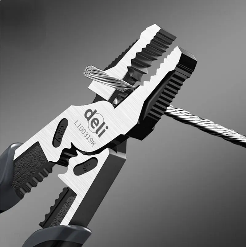 Xiaomi DeLi Universal Wire Cutter Diagonal Pliers Crimping Pliers Needle Nose Pliers Hardware Tool Electrician Hand Tools Pliers