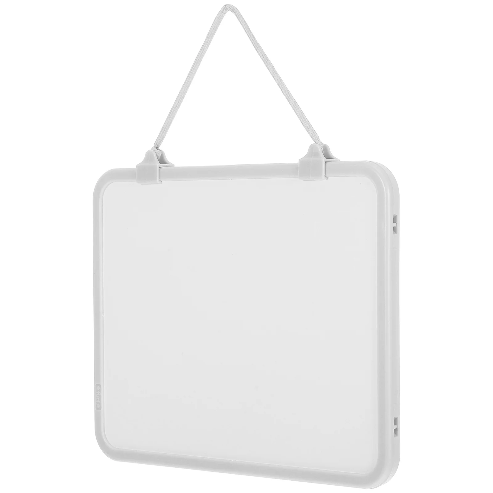 

Magnetic Small Hanging White Board Detachable Rope Erasable Surface Mini Dry Erase Board for Home Office Dorm Decor
