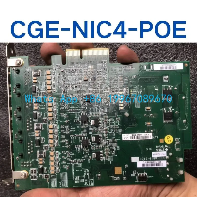 Used CGE-NIC4-POE I…