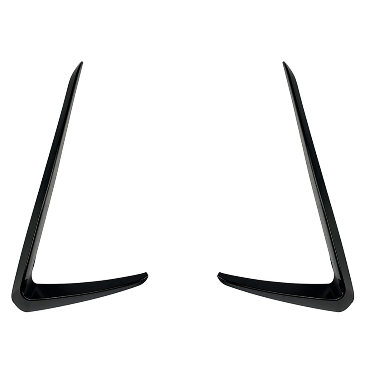 

1 Pair Car Front Bumper Spoiler Splitter Cover Fog Light Splitter Trim for Golf 7 Golf MK7 2013-2016 Front Knife