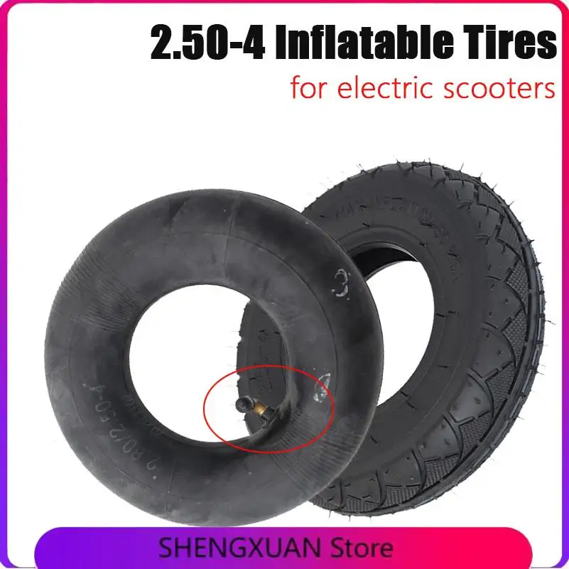 New tires  2.80/2.50-4 inner tube suitable for gasoline/electric scooters ATV elderly mobile scooter modification parts
