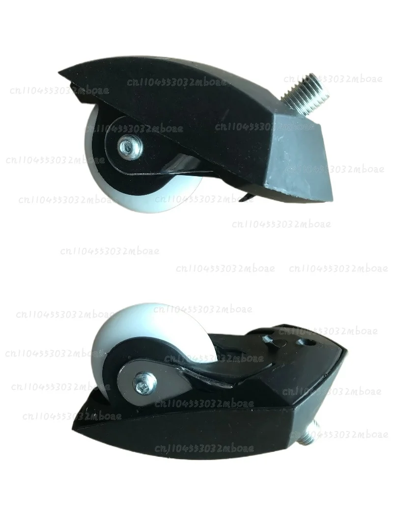 Three-Wheel Drift Car Universal Wheel Assembly Universal Wheel Bracket PU Wheel Assembly Coarse Thread Fine Thread