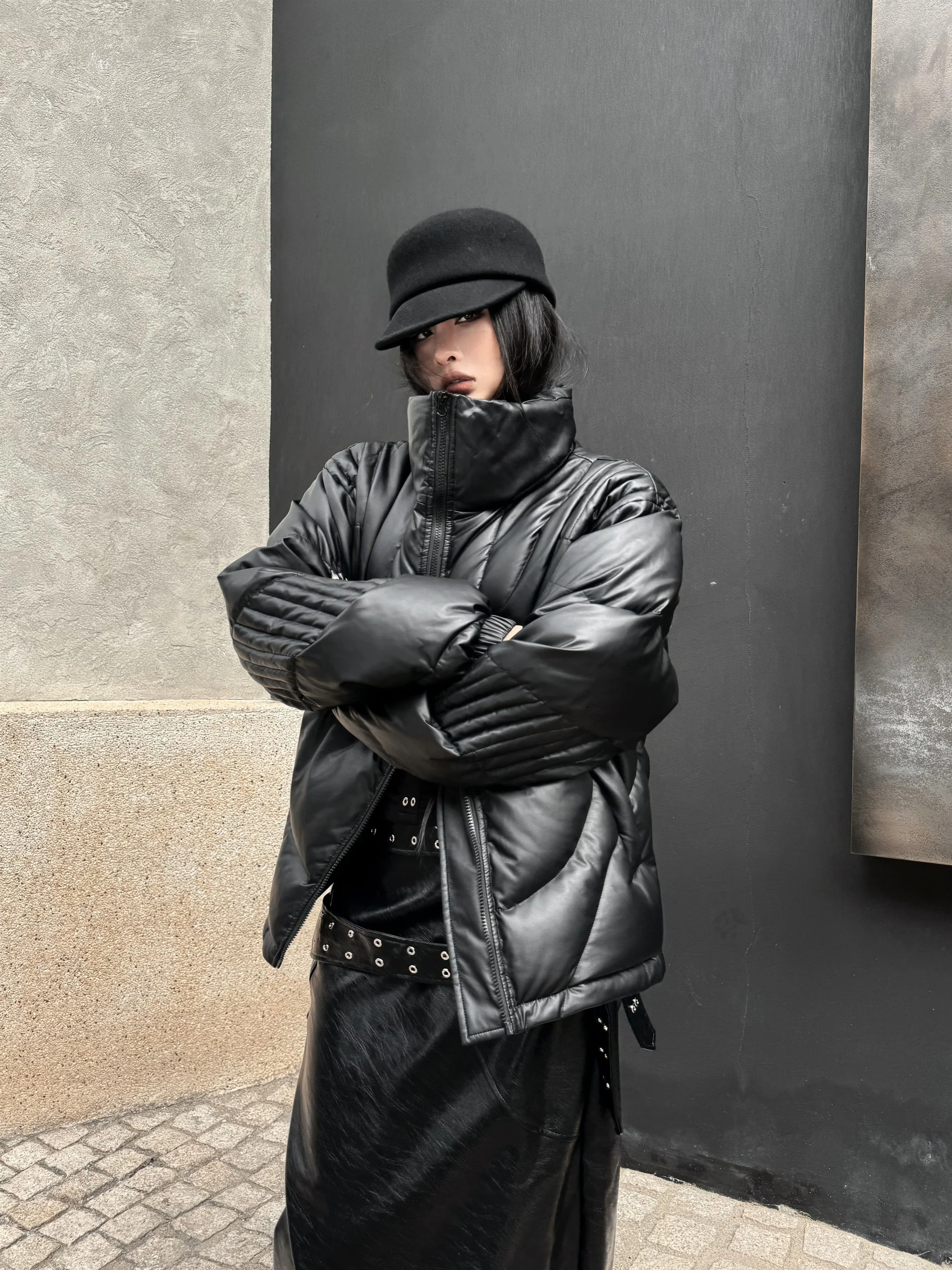 

Blagirl пуховое женское теплое пальто Thiened, белое пальто Du down, повседневная зимняя верхняя одежда на молнии, хлопок