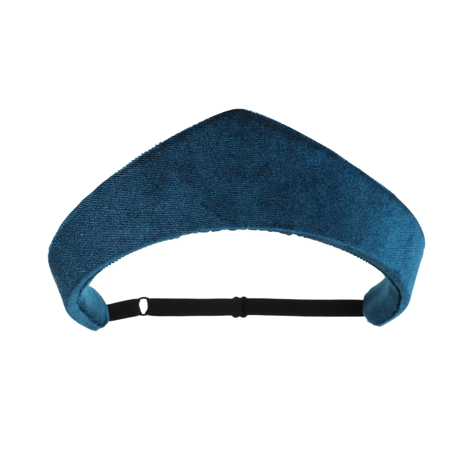 AWAYTR Fluwelen Sponskroon Haarband Klassieke stoffen haarhoepel Elastische Kokoshnik hoofdband Haaraccessoires Festival haarband