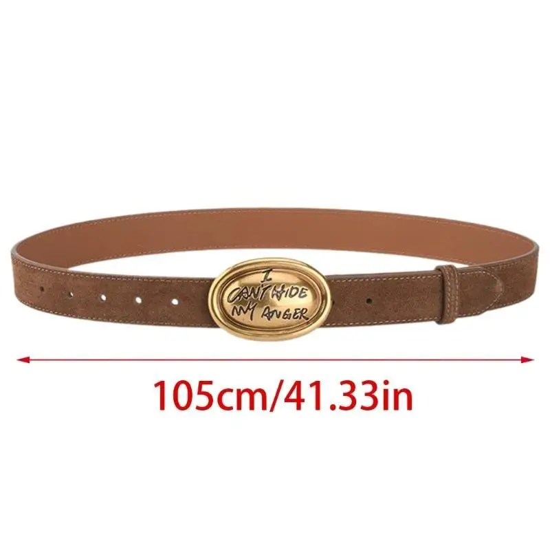 652f Все соответствующие овальные пряные ремни для женщин и девушек Популярные кожаные ремень для защелки