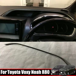RHD LHD For Toyouta Noah Voxy 80 Series 2014 2015 2016 2017 2018 front dashboard Navigation box upper center control strip trim