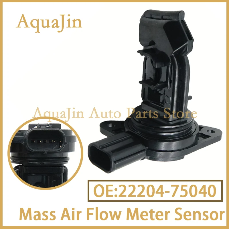 

22204-75040 Датчик массового расхода воздуха MAF для Toyota Camry Sienna Highlander C-HR Auto OE 2220475040 197500-0020 37980-5BA-A01 AFM459