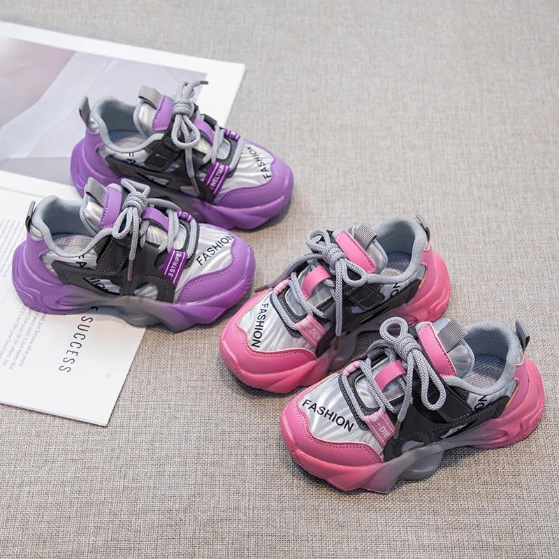 

2025 New Breathable Sneakers Toddler Running Shoes Outdoor Play Shoes for Girls Everyday Casual Wear Cute Trendy Designs