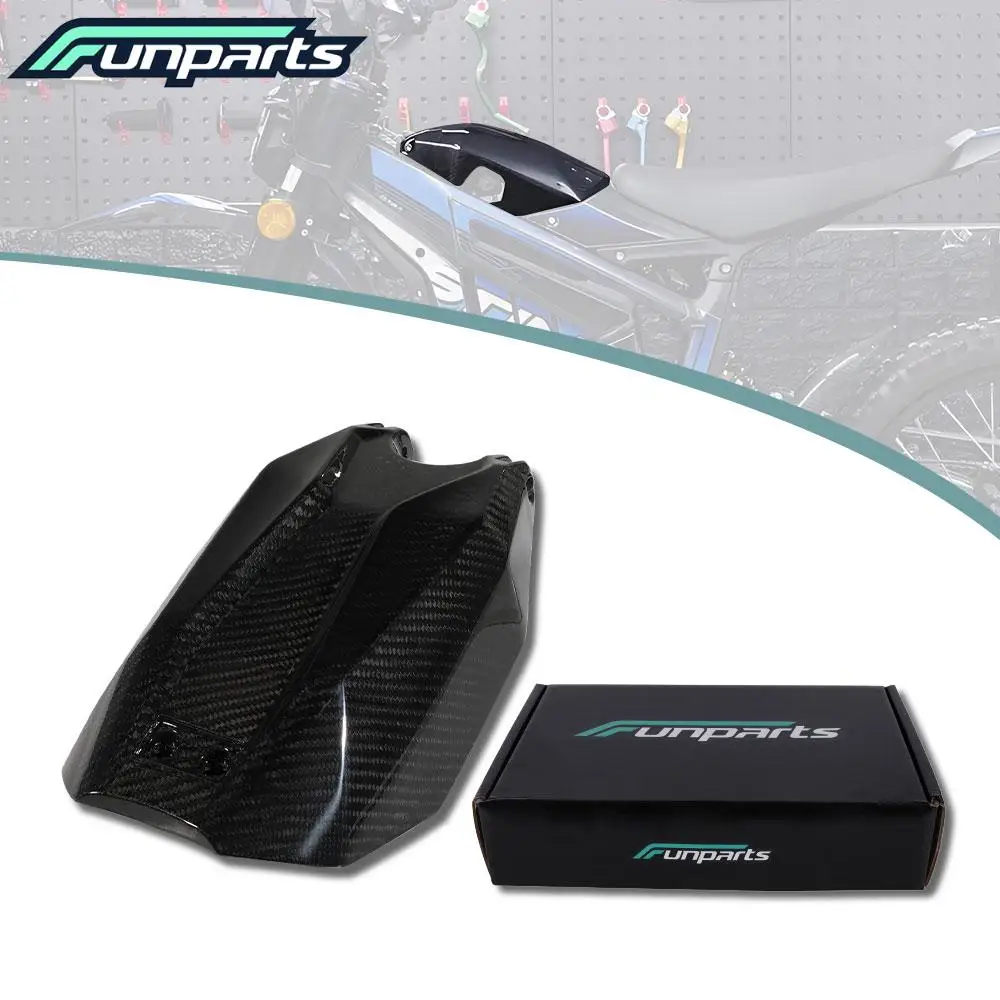 Motorcycle accessories Funparts Battery Cover Carbon Fiber Fairing Durable For Talaria Sting MX3 MX4 MX5 electric bike