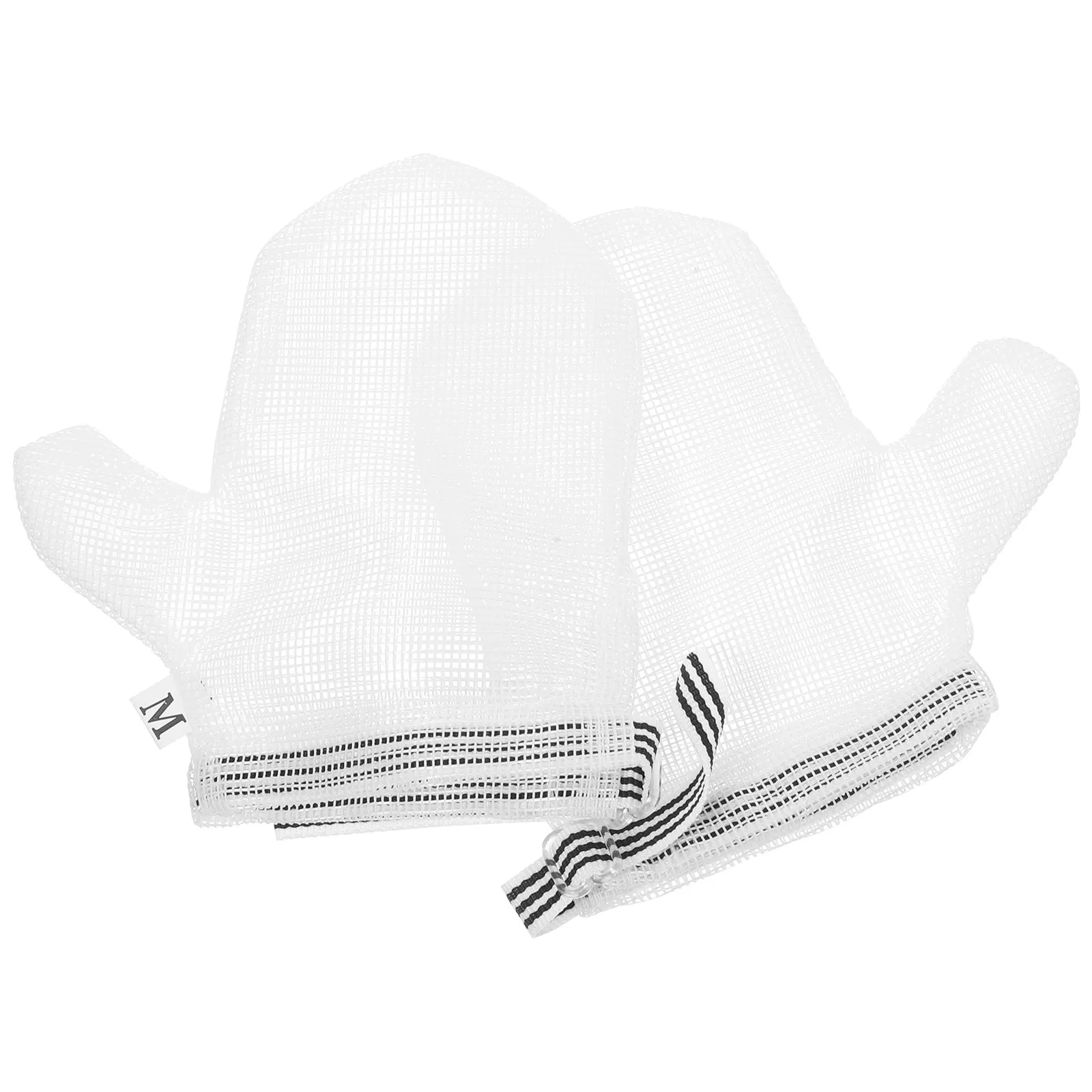 

Anti-scratch Face Hand Cover Kids Thumb Sucking Stopper M Size Random Color Baby Finger Protector Gloves Breathable Fabric