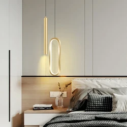 Nordic LED Pendant Lamp Interior Lighting Hanging Lamps Home Bedside Living Room Dining Tables Kitchen Decoration Pendant Light