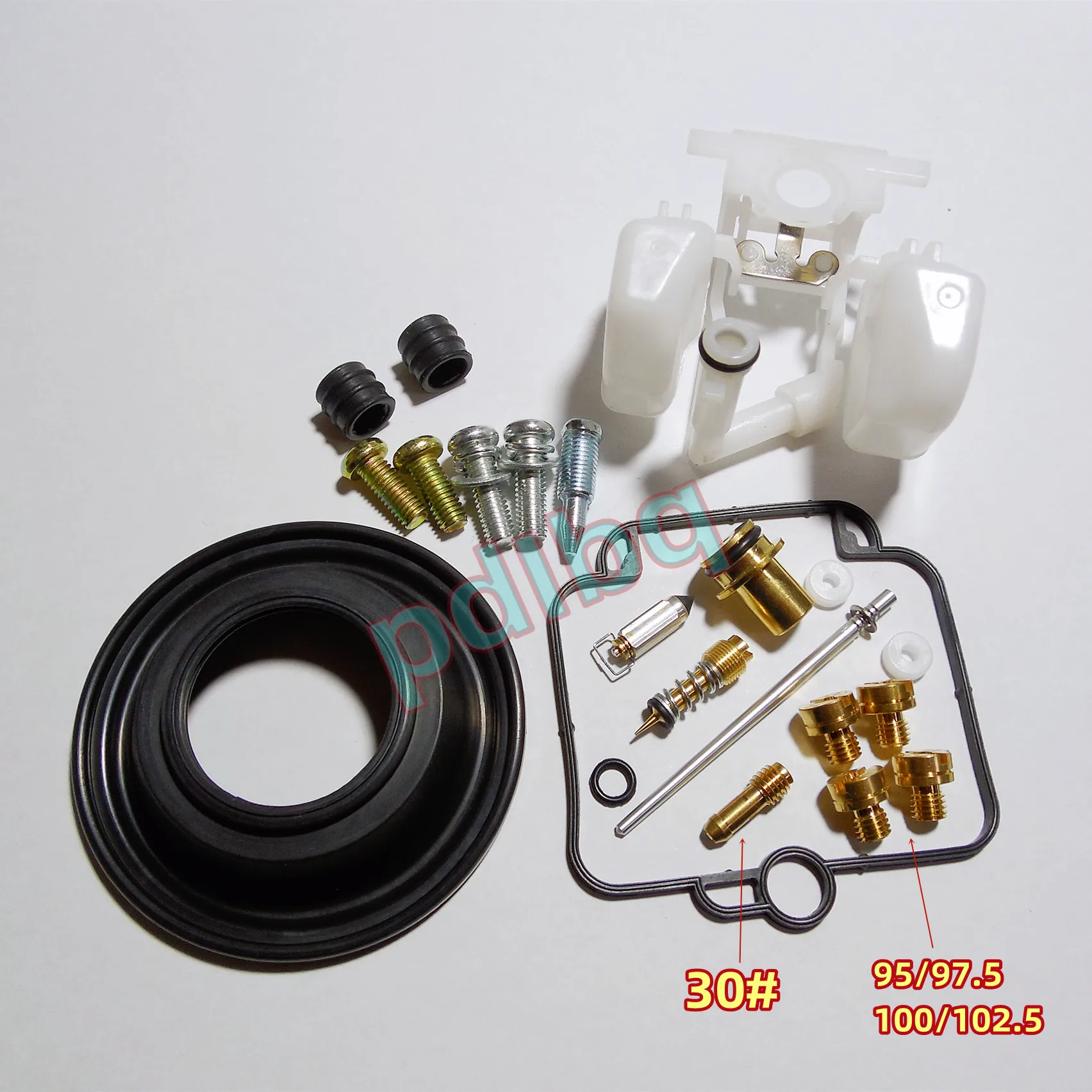 

For 1998 Suzuki GSX400 Impulse GK79A Motorcycle Carburetor Repair Kit with Vacuum Diaphragm and Float Needle No.5E4