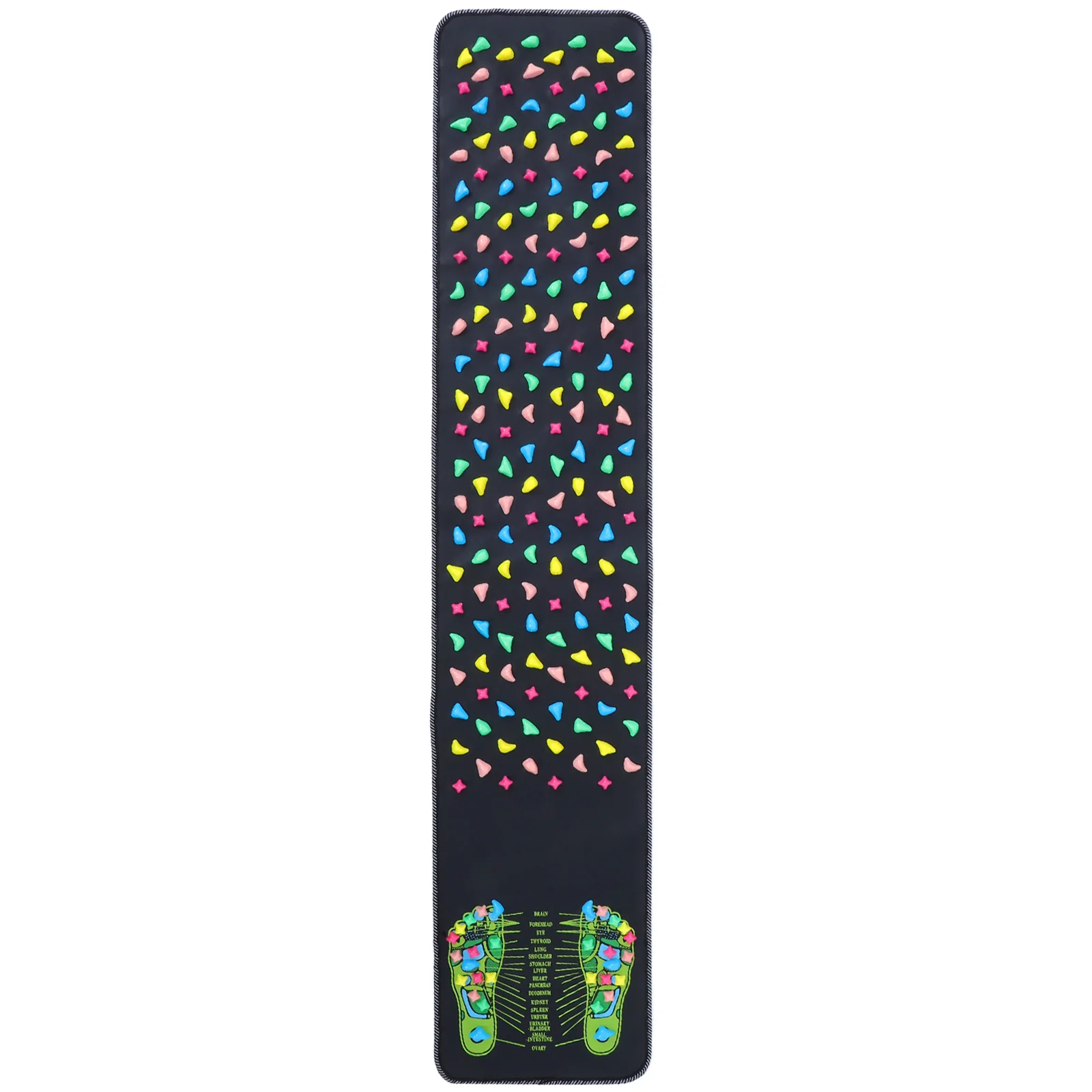 

Foot Massage Mat Pressure Point Pad Cushion Acupuncture Mats Portable Feet Massager Tool Simulated Stone Path Therapeutic Foot